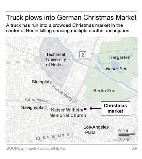 Berlin police release suspect in deadly Christmas market truck attack - image
