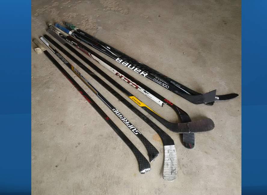 Hockey sticks