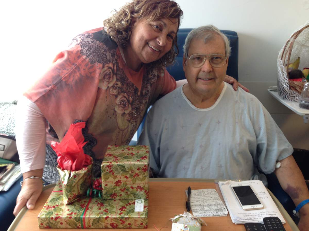 Maria and David Dias.