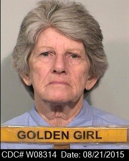 This Dec. 2, 2014 file photo provided by the California Department of Corrections and Rehabilitation shows Patricia Krenwinkel.