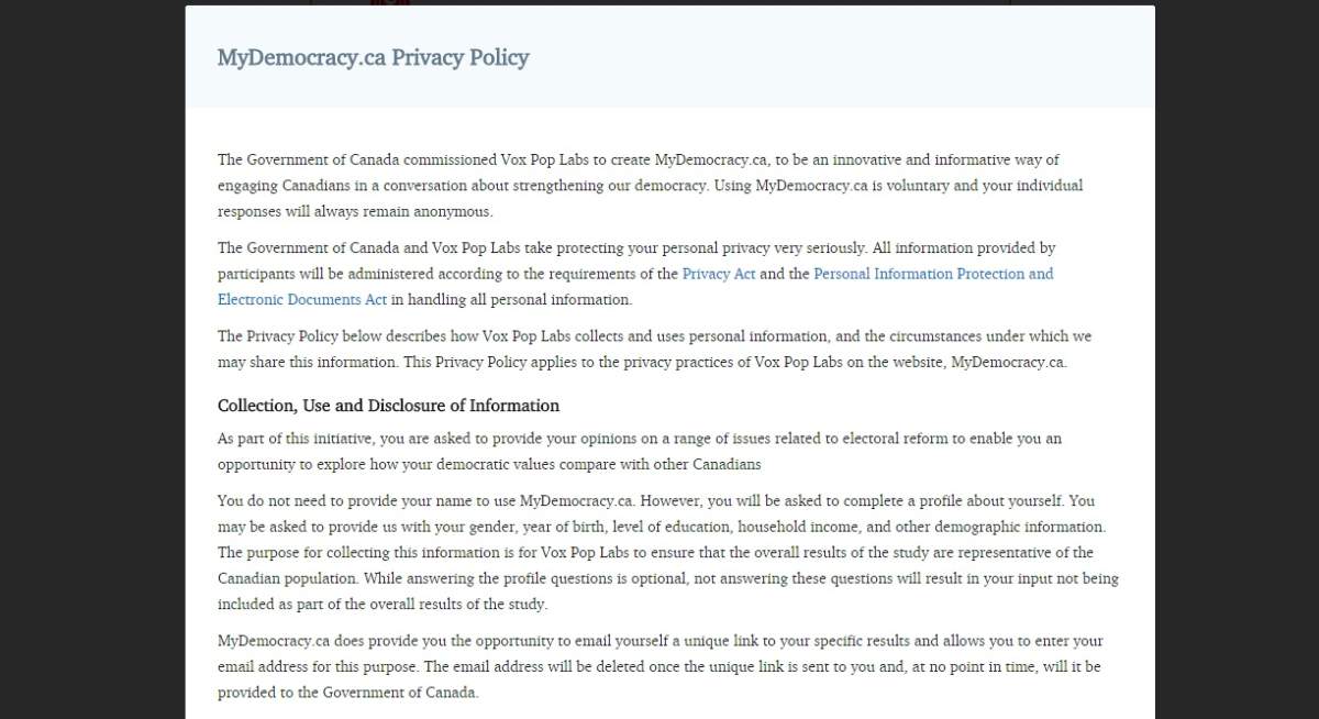 Your electoral reform survey won’t count if you don’t tell them how much you make - image