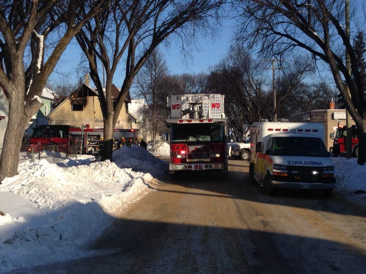 Crews on scene on Powers St.