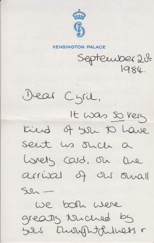 Princess Diana’s private letters saying Prince Harry is ‘constantly in trouble’ sold at auction - image