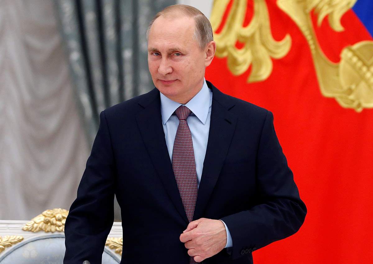 Russian President Vladimir Putin attends a meeting of the Presidential Council for Strategic Development and Priority Projects at the Kremlin in Moscow, Russia, November 25, 2016.
