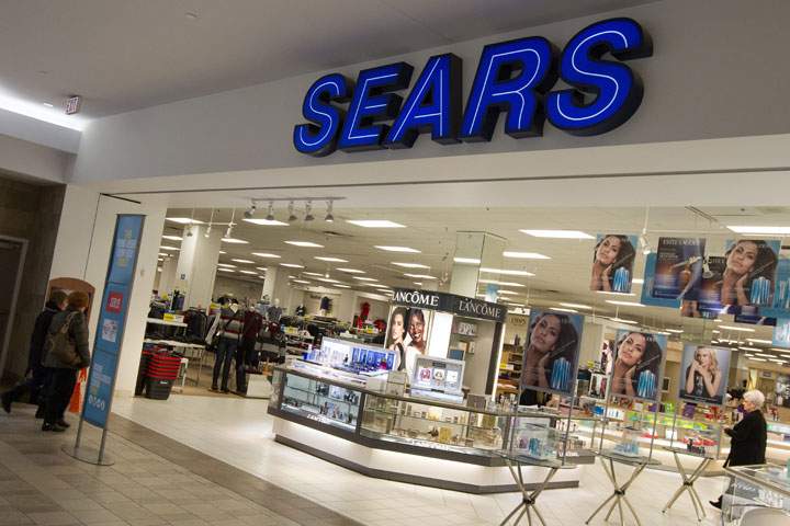 A Sears department store in Kingston