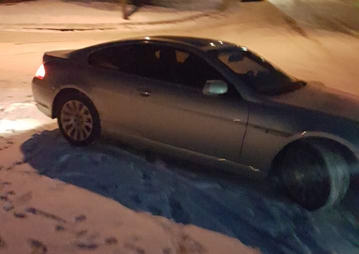 Calgary police are searching for this silver BMW, believed to have been involved in a violent road rage attack that happened Dec. 7, 2016.