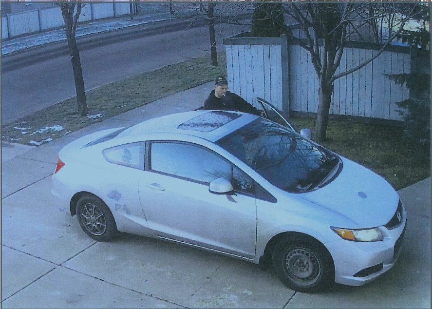 Edmonton police are asking for the public’s help to identify a suspect who allegedly stole Christmas decorations from a home on Summerside Drive on Nov. 28.