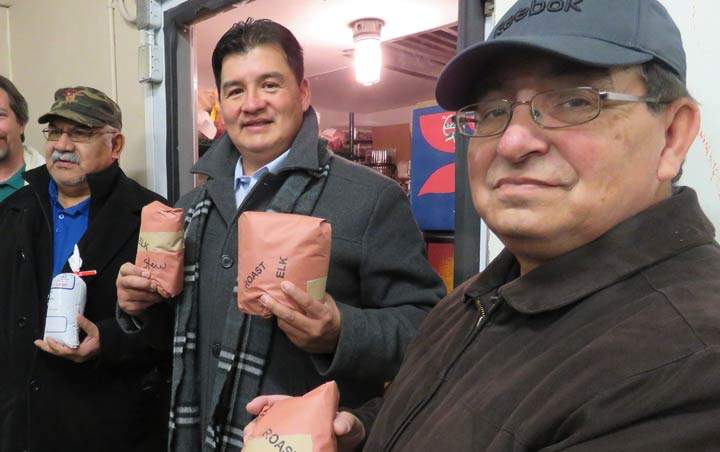 FSIN Chief Bobby Cameron is delivering donations of wild meat to food banks and shelters in Saskatchewan.