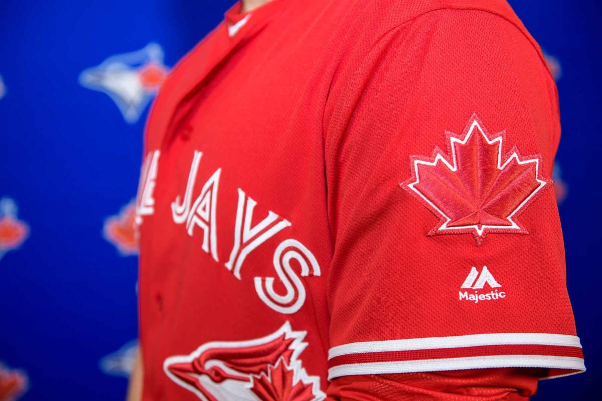 In celebration of being Canada's team, and just in time for the Canada 150 festivities, the Blue Jays will don a new red and white uniform for select games throughout the 2017 season and beyond. 