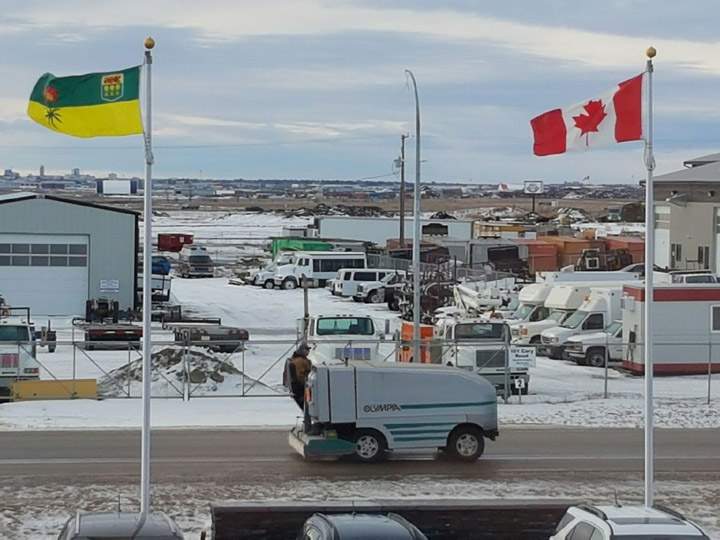Jan. 30: Colin Dutton took this Your Saskatchewan photo of a Zamboni driving on Cory Road in Saskatoon.