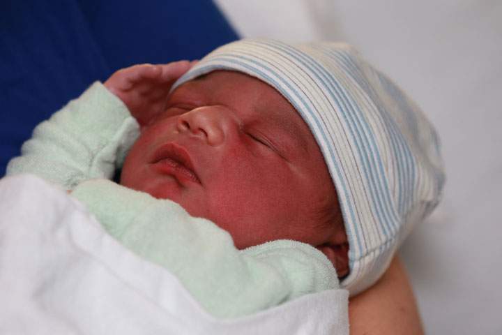 A newborn baby