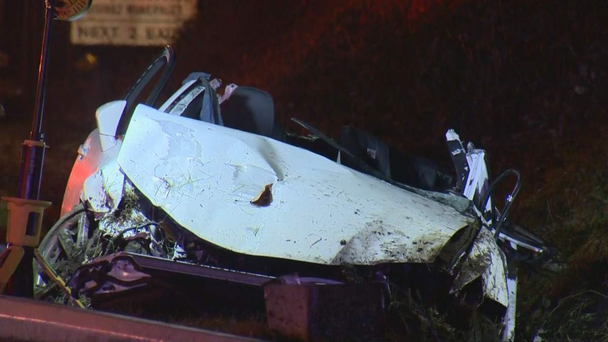 The male driver was the only occupant of the vehicle.