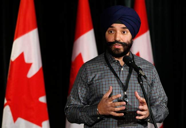 Innovation Minister Navdeep Bains made the supercluster announcement on Thursday in Ottawa.