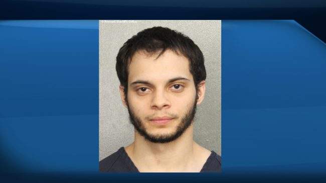 This booking photo provided by the Broward Sheriff's Office shows suspect Esteban Ruiz Santiago, 26, Saturday, Jan. 7, 2017, in Fort Lauderdale, Fla. 