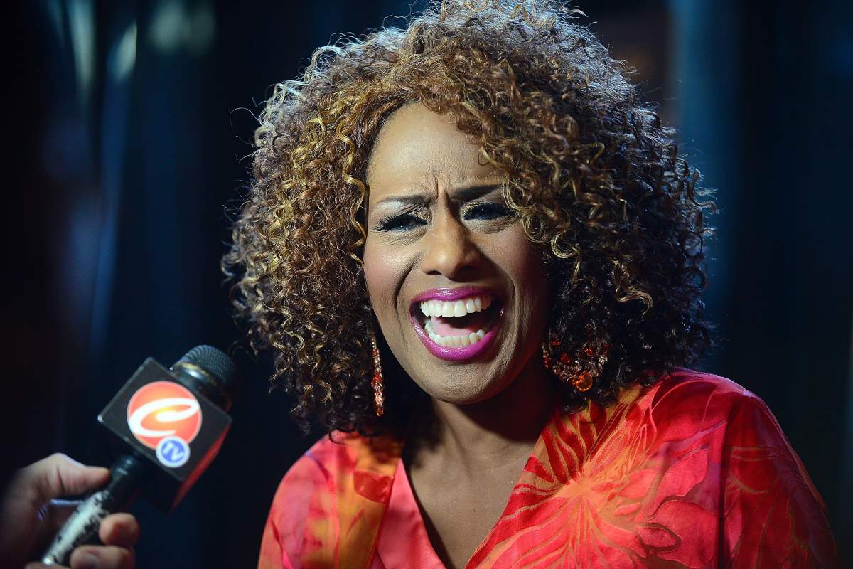 Singer Jennifer Holliday attends the Get On Up premiere at Regal Cinemas-Atlantic Station on July 25, 2014 in Atlanta, Georgia.