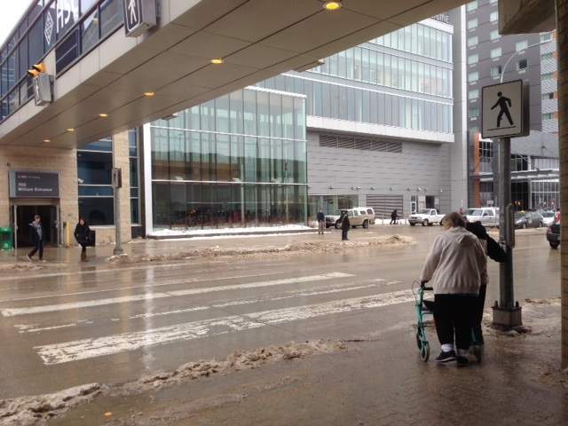 Police seeking witnesses after a woman was struck by a sidewalk plow in December. 