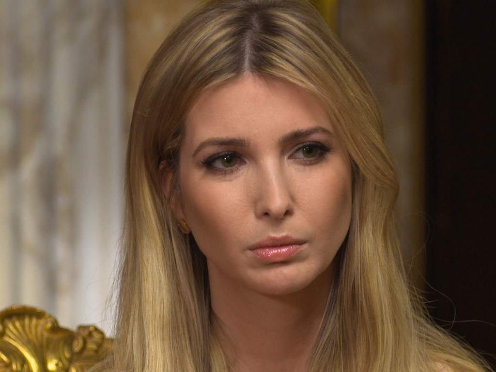 Ivanka Trump is being criticized for sharing a glamorous picture on the same night that thousands took to the streets to protest a ban on Muslims.