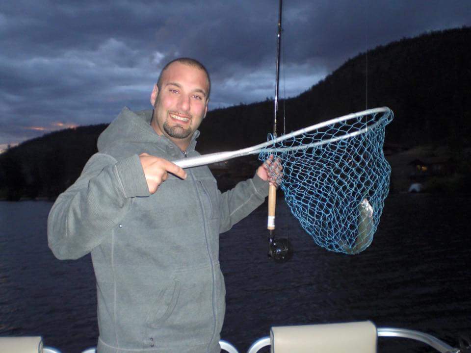 William “Johnny” Patterson is seen fishing in this photo supplied by his family.