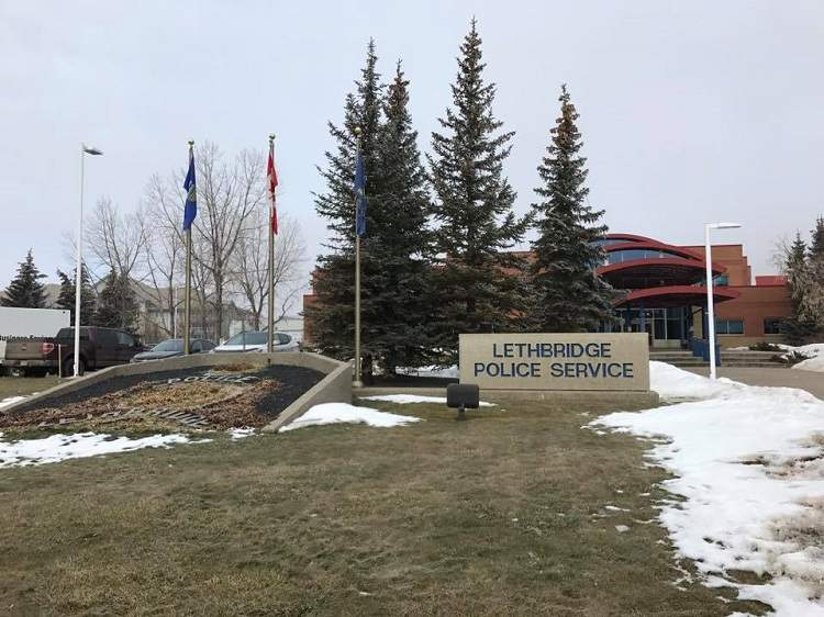 Lethbridge Police Service Headquarters. 