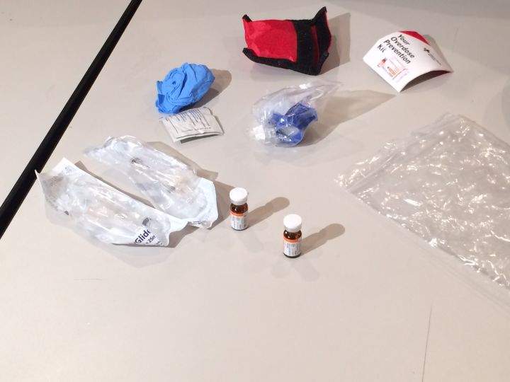Sewing Machine Factory currently has one naloxone kit on-hand.