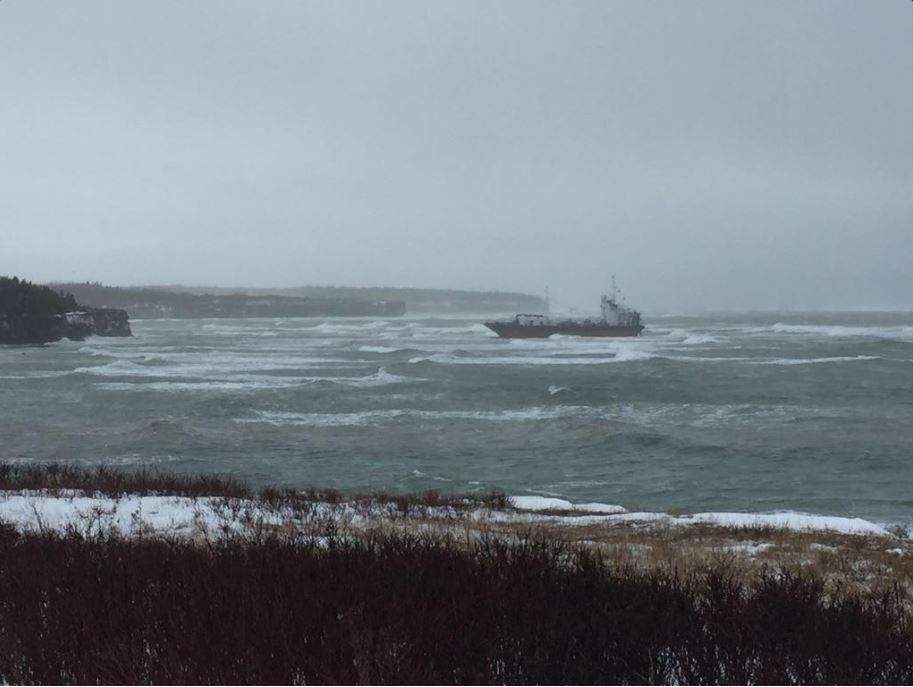 A senior coast guard official is optimistic a second effort to tow the Arca 1 will be successful. The tanker ran aground off of Cape Breton just north of Sydney Mines when it lost engine power on Sunday, Jan. 8, 2017.