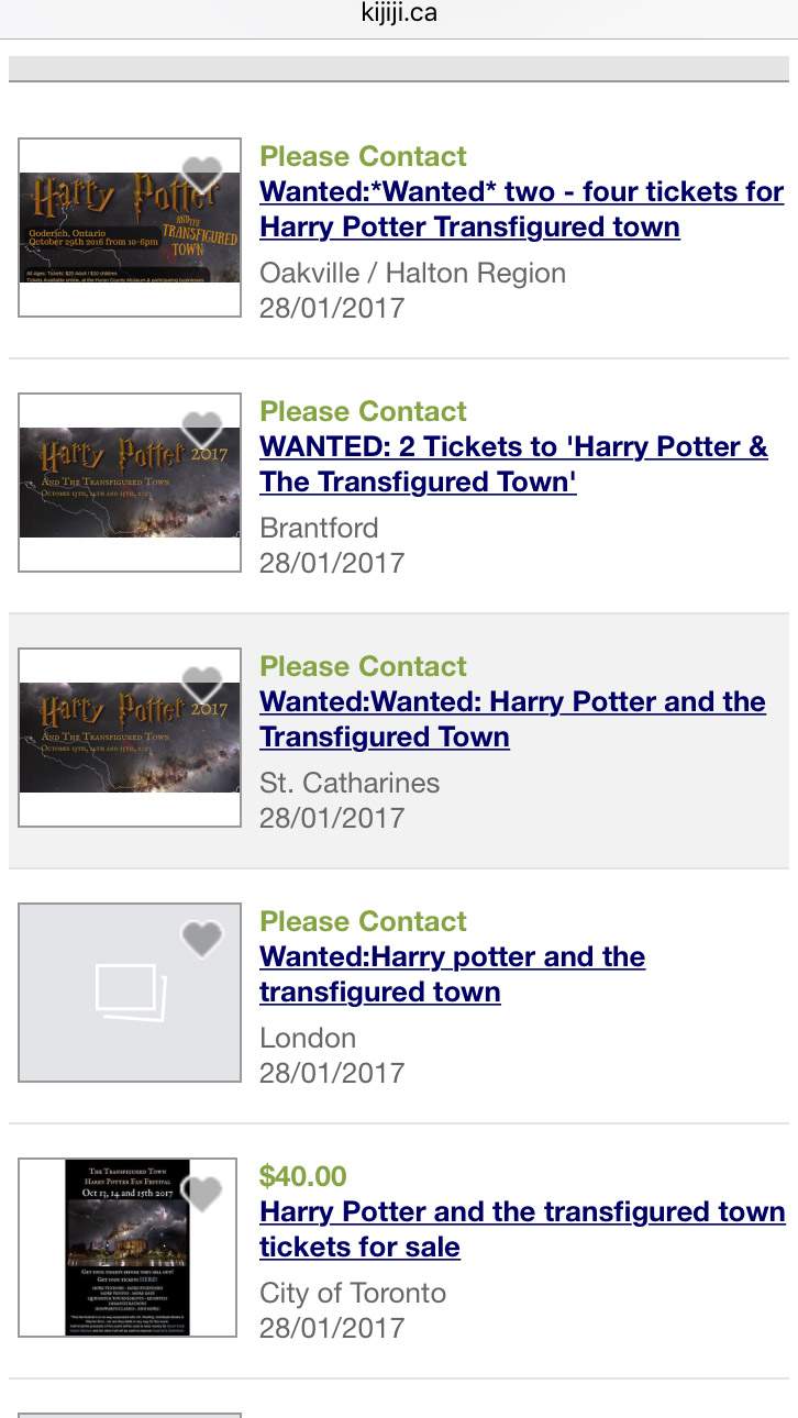 ‘Harry Potter and the Transfigured Town’ event sells out, causes upset with fans - image
