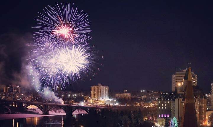 Jan. 5: This Your Saskatchewan photo was taken by Taya Grueter of the New Year’s Eve fireworks in Saskatoon.