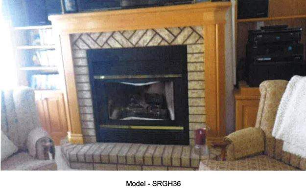 A photo of one of the affected fireplaces in a Fuels Safety Program order signed by a Technical Standards and Safety Act (TSSA) director Nov. 18, 2016.