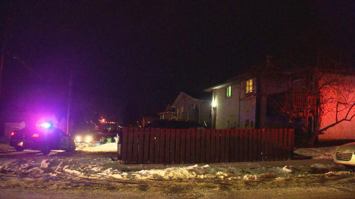 Emergency crews respond to a stabbing in the 100 block of Sabrina Way S.W. at around 10:30 p.m. on Thursday, Jan. 19, 2017.