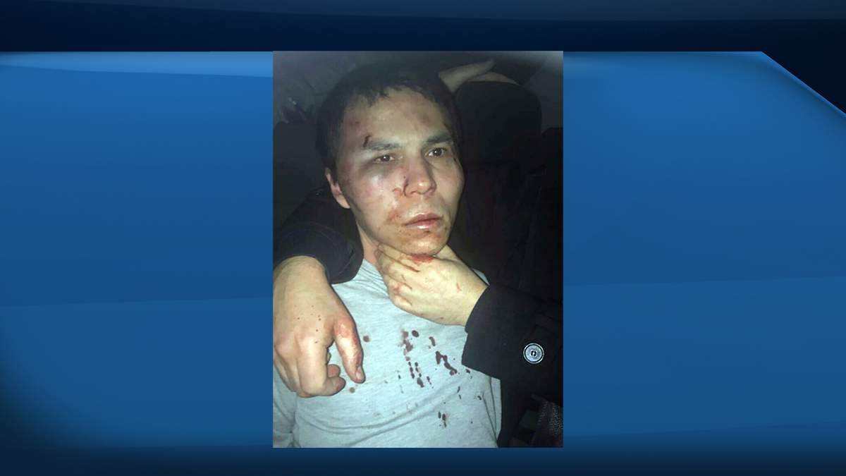Reina club attacker after being caught by Turkish police in Istanbul, late Monday, Jan. 16, 2017. Turkish media reports say police have caught the gunman who killed 39 people at an attack on a nightclub in Istanbul during New Year’s celebrations, detained during a police operation.