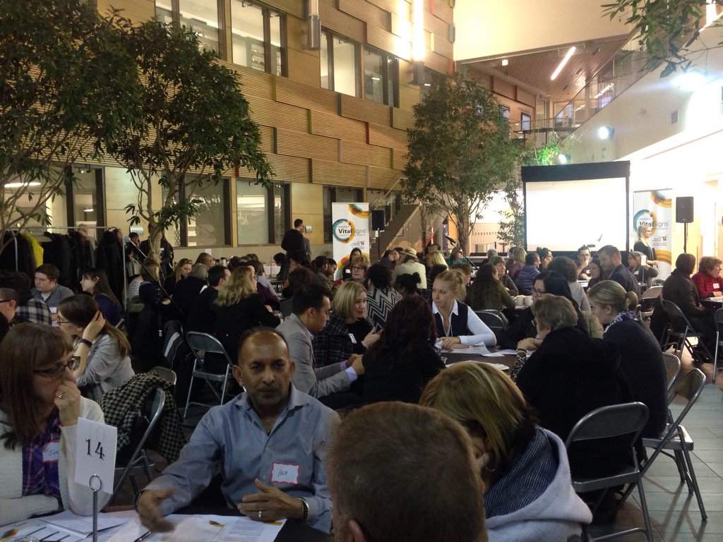 The event presented by The Winnipeg Foundation in partnership with the Canadian Mental Health Association brought community members and experts together to discuss improving the quality of life for people living in Winnipeg.