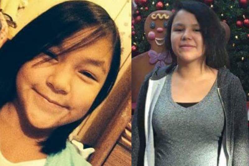 Chantel Fox (left) and Jolynn Winter (right), both 12, took their own lives earlier in January on the