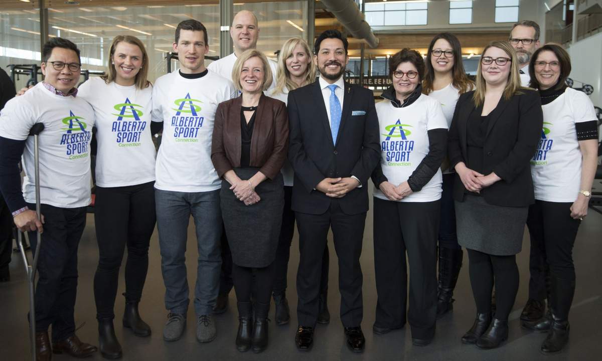 The new board members of Alberta Sport Connection. 