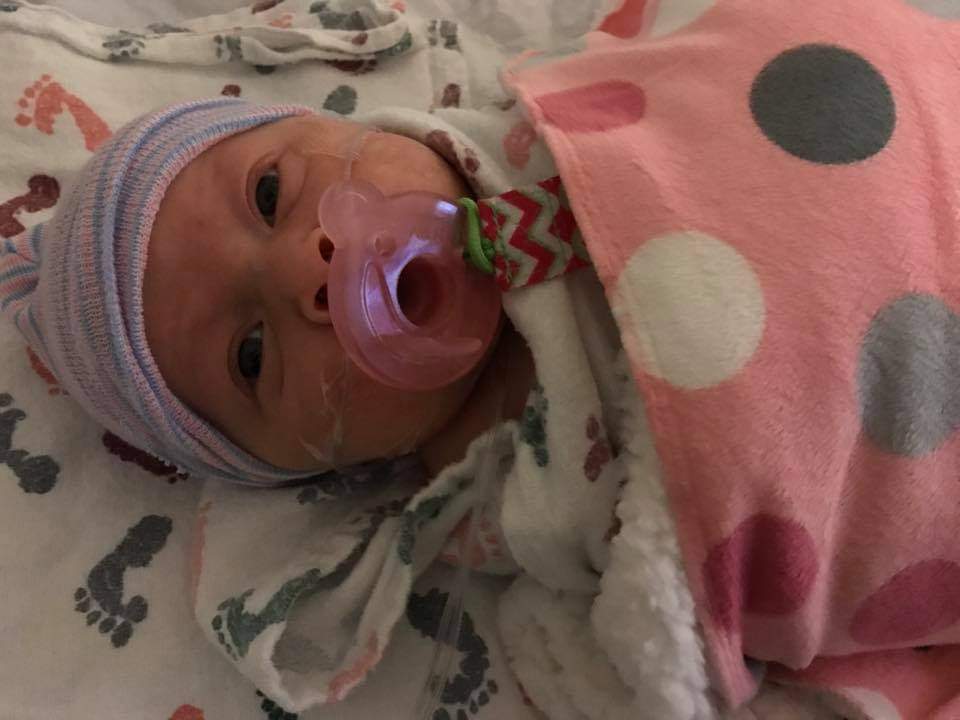 Alicea’s head was bopping, her ribs would contract and her nostrils were flaring. That’s how her parents knew that their baby daughter had something more severe than the common cold.