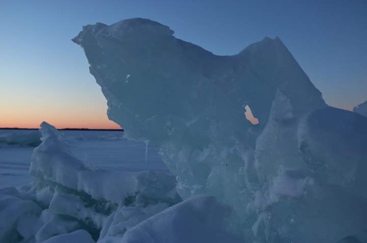 Feb. 6: Kathy Laliberte took this Your Saskatchewan photo of an ice heave in Île-à-la-Crosse.