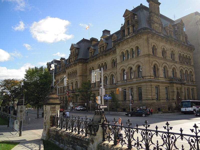Langevin Block, Ottawa, Canada.
