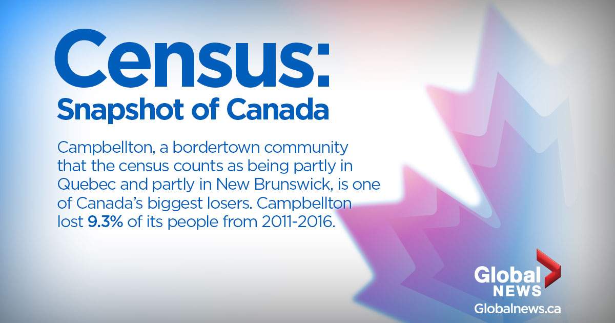 Census 2016: New Brunswick 1st province since 2006 to see population decline - image
