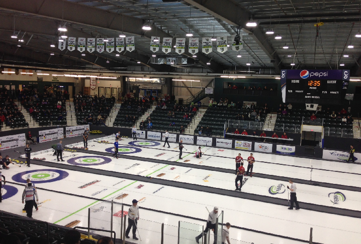 Stride Place in Portage la Prairie hosting the 2017 Viterra Championship.