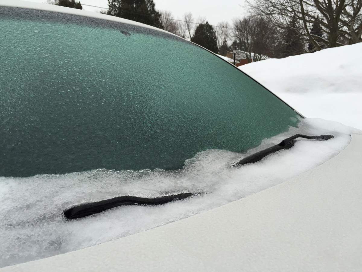 Freezing rain is expected Wednesday evening and Thursday morning in the Peterborough area.