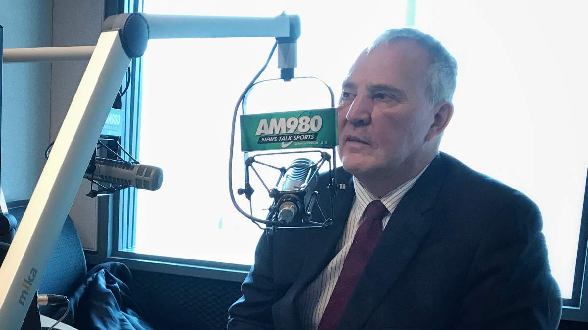 Bill Blair speaking on the Craig Needles Show on AM980.
