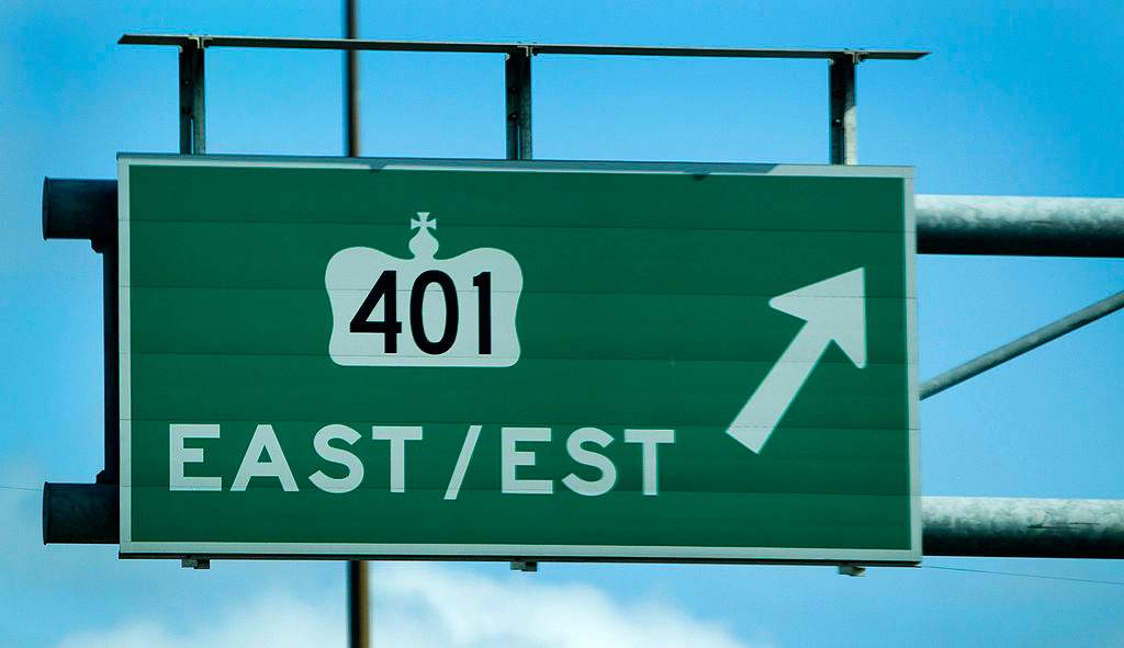 A 76-year-old man was allegedly stopped going 150 km/h in the wrong direction on Highway 401 in Quinte West, OPP say.