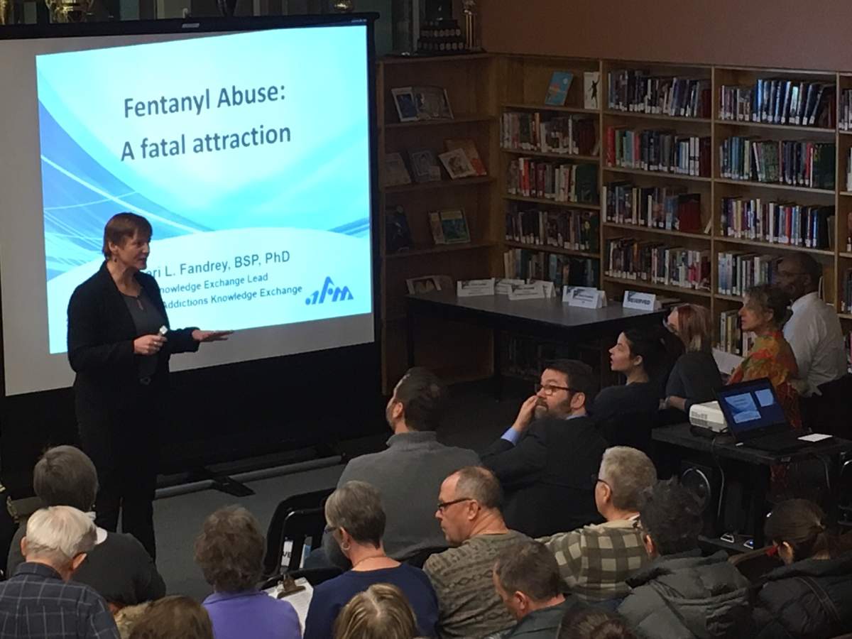 More than a hundred people packed into the fifth Addictions Foundation Manitoba forum in Winnipeg Wednesday. 