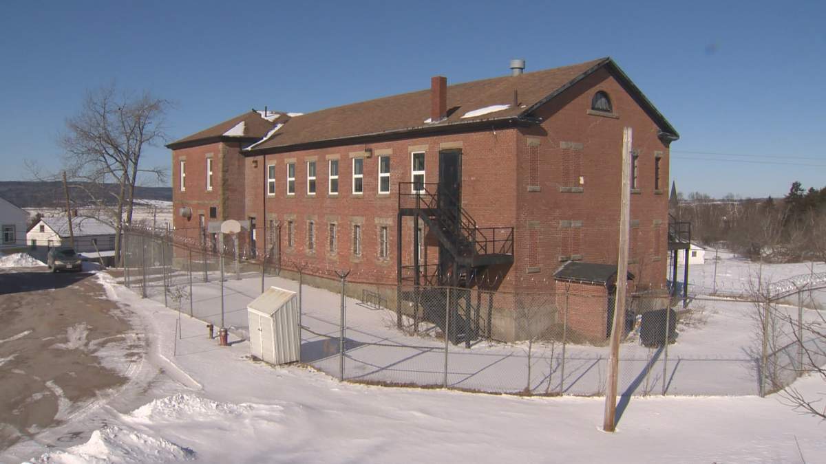 The old Dorchester, N.B. jail has been put up for sale by its owner. (Photo: Shelley Steeves/Global News)