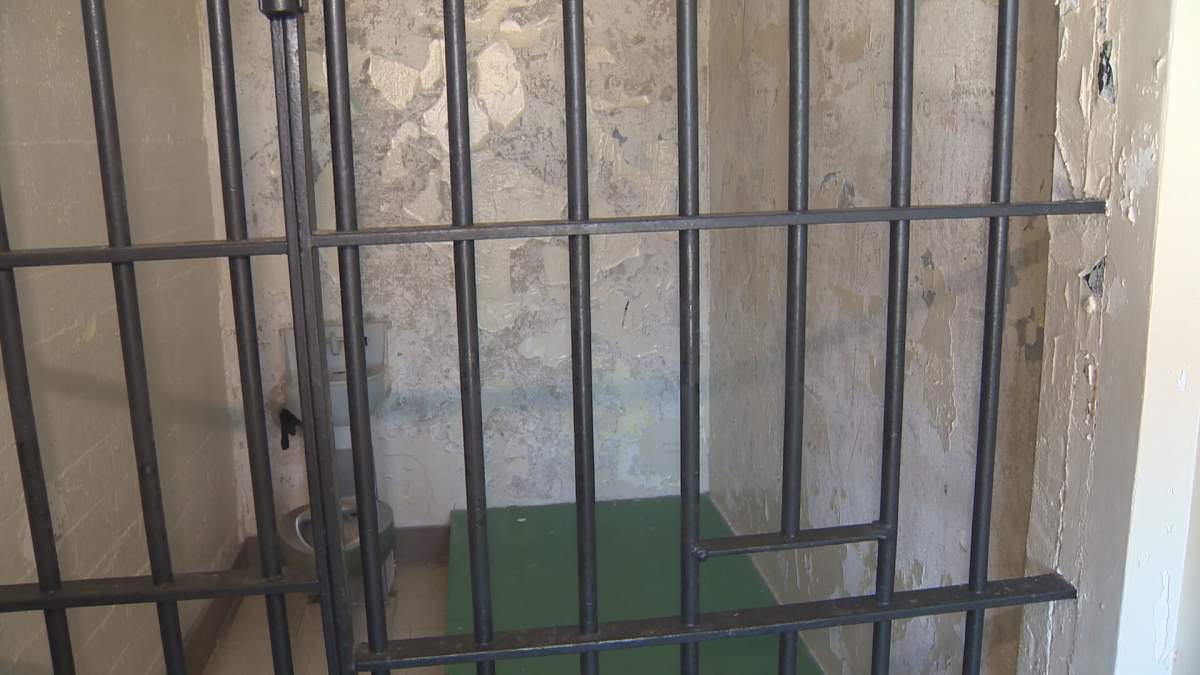 A jail cell is pictured in the Dorchester, N.B. jail. The jail has been put up for sale by its owner after he bought it on a whim 16 years ago. (Photo: Shelley Steeves/Global News)