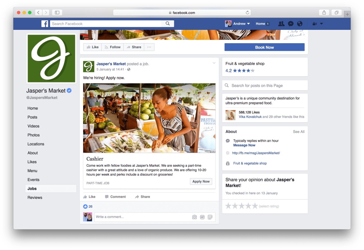 Facebook’s new jobs application feature may mean you need to clean up your profile - image
