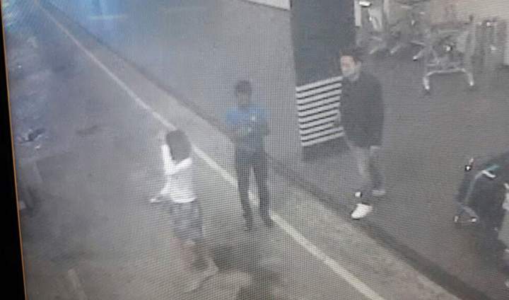 This image provided by Star TV on Wednesday, Feb. 15, 2017, of closed circuit television footage from Monday, Feb 13, 2017, shows a woman, left, at Kuala Lumpur International Airport in Malaysia, who police say was arrested Wednesday in connection with the death of Kim Jong Nam.