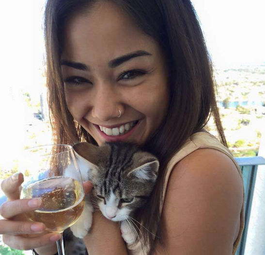 A picture of Mia Ayliffe-Chung shared by her mother after her death. (Rosie Ayliffe/Twitter)