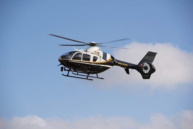 Officers say they received a report just after 6 p.m. Sunday of three adults and two children who went canoeing and were in need of help.