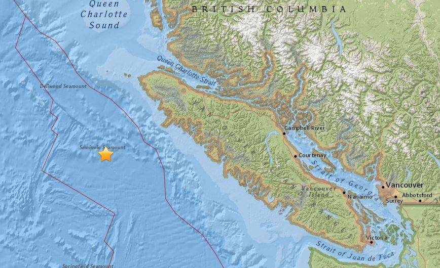The earthquake hit early Friday morning.