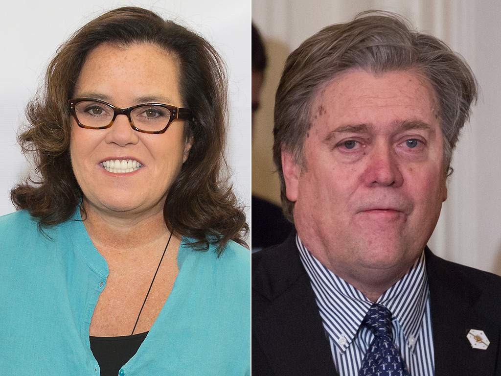 Rosie O'Donnell, Steve Bannon